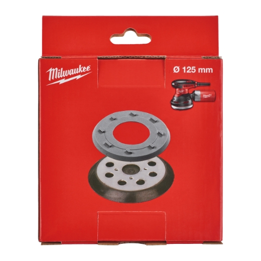 MILWAUKEE 8-Loch für ROS125E Schleifteller für Exzenterschleifer 125 mm
