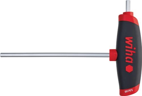 WIHA Sechskantwinkelschraubendreher SW 4mm Klingen-L.150mm 6-KT m.Seitenabtr.WIHA