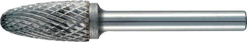PROMAT Frässtift RBF D.3mm Kopf-L.12mm Schaft-D.3mm HM Verz.Normal,fein PROMAT
