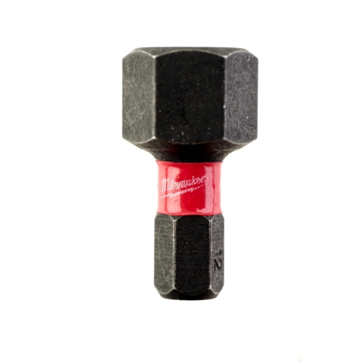 MILWAUKEE Hex 12 / 25 mm Schrauberbit SHOCKWAVE
