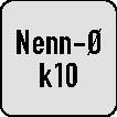 TECWERK Schaftfräser DIN 844 TypN D.3mm Einsatz-L.12mm HSS-Co8 Weldon Z.4 lang TECWERK