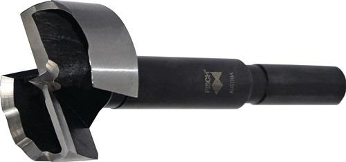 FISCH-TOOLS Forstnerbohrer BLACK SHARK PRO D.25mm Gesamt-L.90mm Schaft-D.8mm FISCH-TOOLS