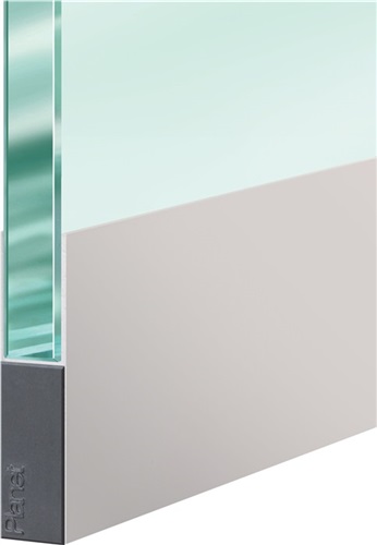 PLANET Türdichtung KG-F8 schmal 1-s.L.834mm Alu.silberf.GLT PLANET