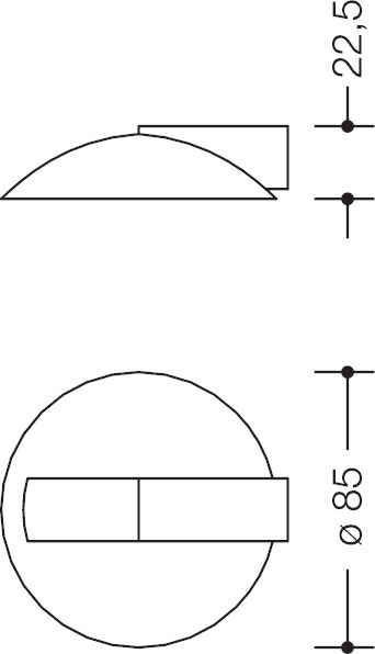 HEWI Bodentürpuffer 625, Polyamid, 625 99