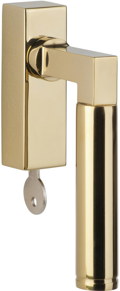 HERMAT Fenstergriff abschließbar INFINITY 1831/DKSI, Messing