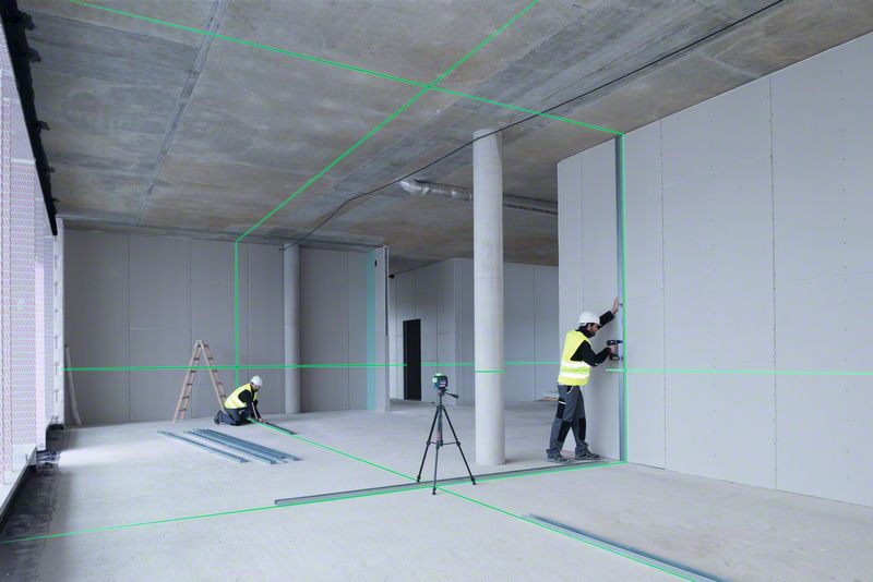 BOSCH Linienlaser GLL 3-80 CG, mit 1 x 2.0 Ah Li-Ion Akku, Halterung BM 1, L-BOXX BOSCH Linienlaser GLL 3-80 CG, mit 1 x 2.0 Ah Li-Ion Akku, Halterung BM 1, L-BOXX