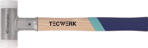 Schonhammer Hickory rückschlagfrei hart Nylon weiß TECWERK