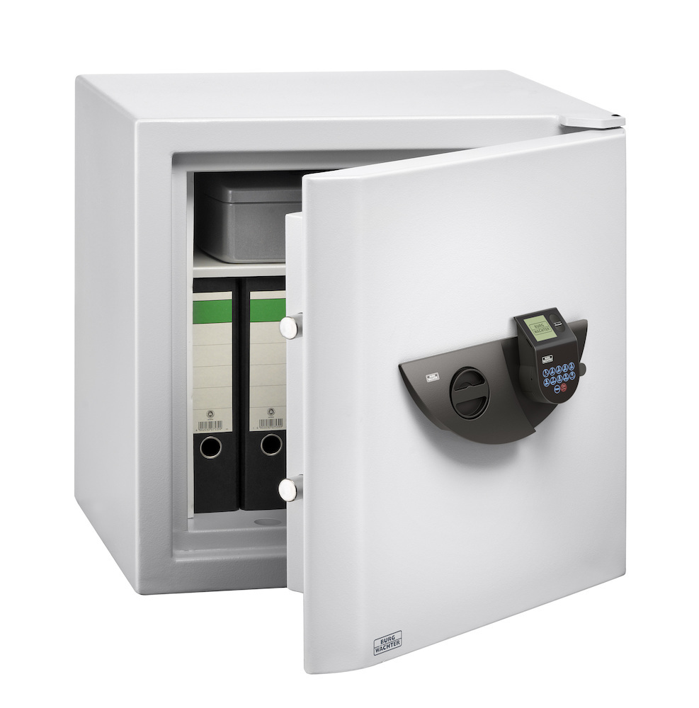 BURG-WÄCHTER Wertschutzschrank, Office-Line 811 E FP, lichtgrau beschichtet, 41700