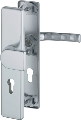 HOPPE® Schutz-Wechselgarnitur mit Langschild London 78G/2221A/2440/113, 8/72 mm, Aluminium, 3962580