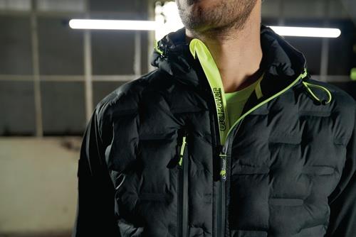 U.POWER Hybrid-Softshelljacke Spock Gr.M Black Carbon U.POWER