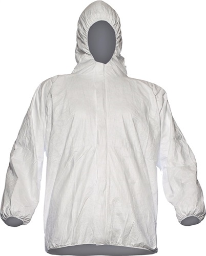 TYVEK Chemikalienschutzjacke TYVEK® PP33 Gr.M weiß TYVEK