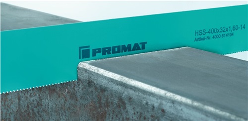 PROMAT Maschinensägeblatt L350xB25xS1,25mm HSS Loch-D.8,5mm ZpZ 10 PROMAT