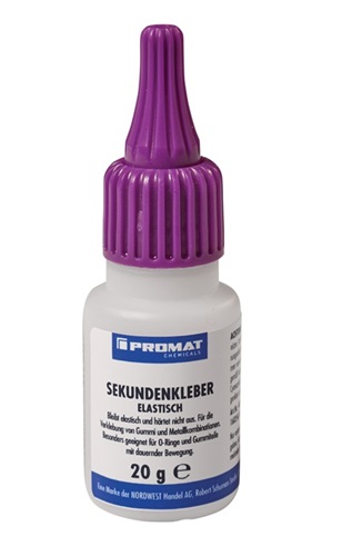 Sekundenkleber elastisch PROMAT CHEMICALS