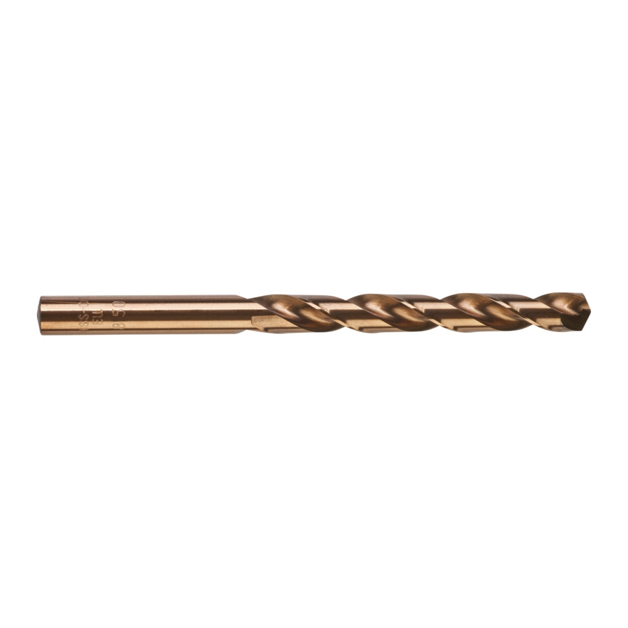 MILWAUKEE 8,5 x 117 mm, HSS-G Co HSS-G RED COBALT Metallbohrer DIN 338