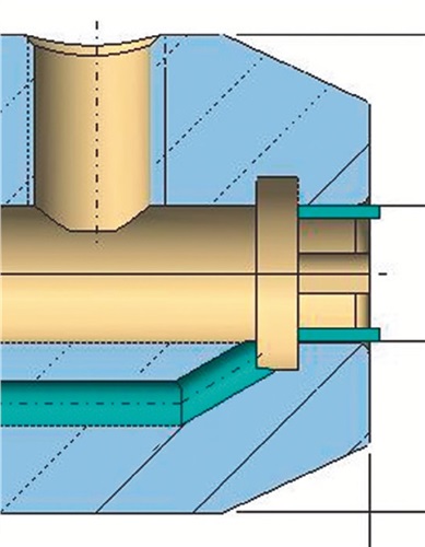 PROMAT Flächenspannfutter DIN 69871AD/B Weldon Spann-D.6mm SK40 A.-L.50mm PROMAT