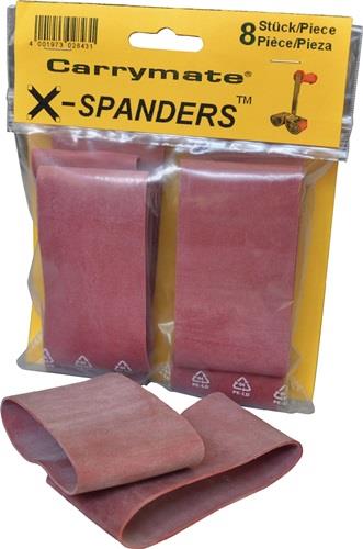 X-SPANDER Ersatzgummi X-Spander f.Plattenträger Carrymate® 8 St.CARRYMATE®