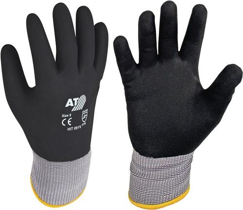 ASATEX Handschuhe Hit Flex V Gr.9 schwarz/grau EN 388 PSA II ASATEX