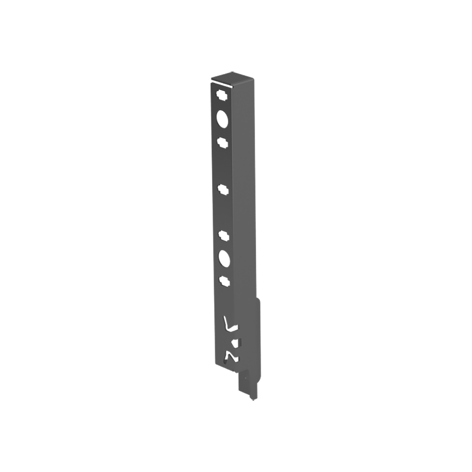 HETTICH Rückwandverbinder ArciTech 250 mm, anthrazit, links, 9121863