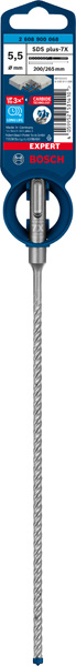 BOSCH EXPERT SDS plus-7X Hammerbohrer, 5,5 x 200 x 265 mm. Für Bohrhämmer