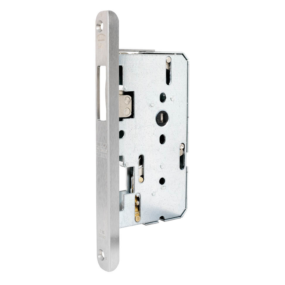 BKS Panik-Treibriegelschloss B 2189, W-Stulp, Edelstahl BKS Panik-Treibriegelschloss B 2189, W-Stulp, Edelstahl