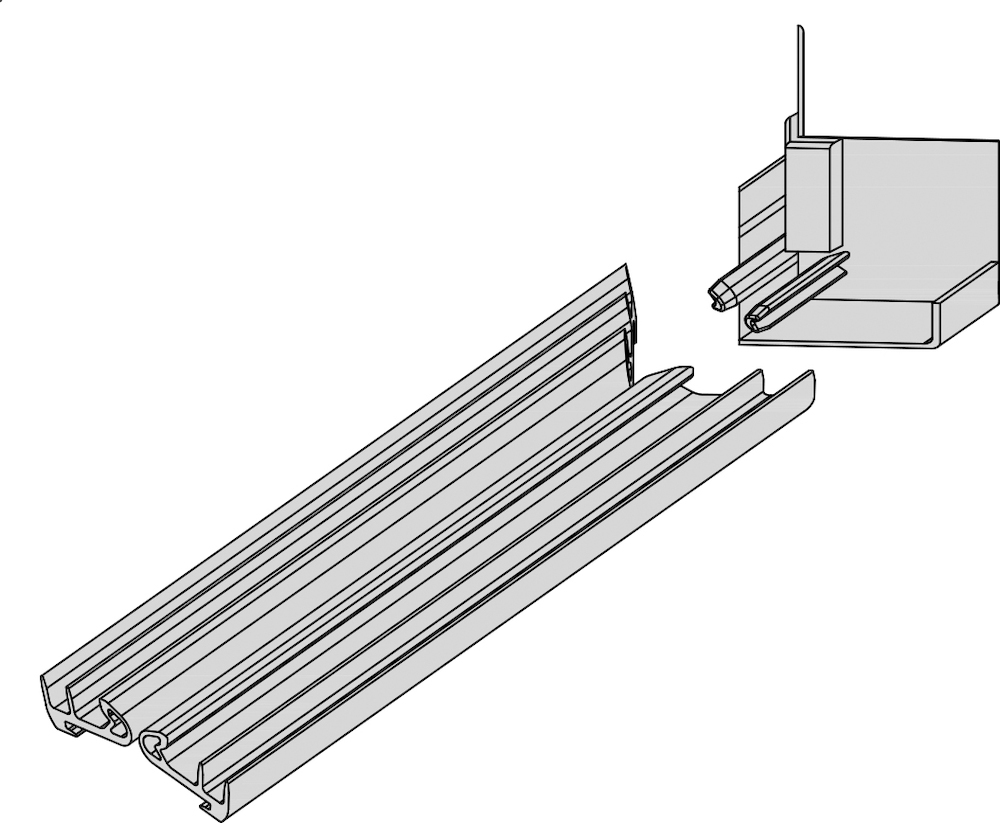 GUTMANN Dichtset VFG / AE, 180 mm, EPDM