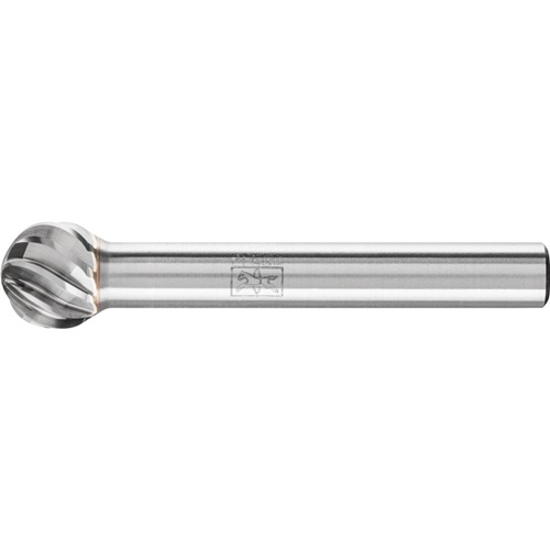 PFERD Frässtift KUD D.10mm Kopf-L.9mm Schaft-D.6mm HM Verz.INOX PFERD