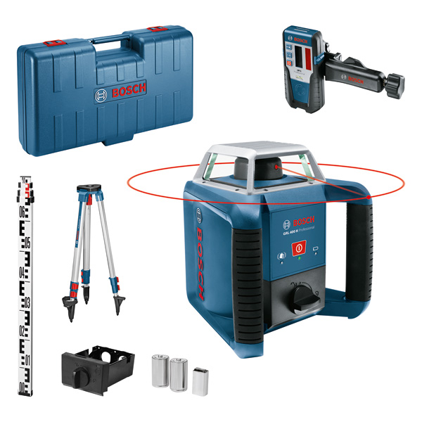 BOSCH Rotationslaser GRL 400 H Set
