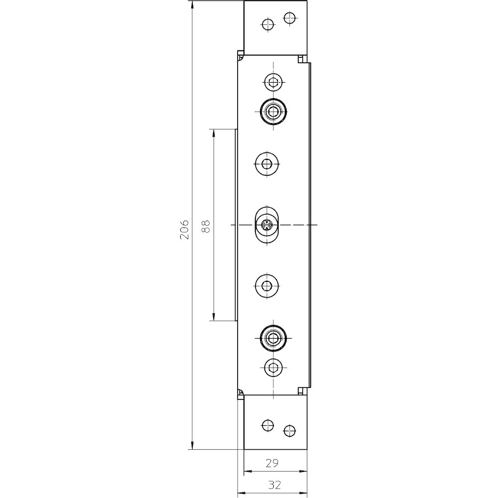 SIMONSWERK Aufnahmeelement VARIANT® VX 2511 3D