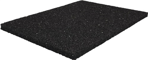 ARBON Bautenschutzmatte B.1,25m L.10m D.6mm schwarz Granulatgummi