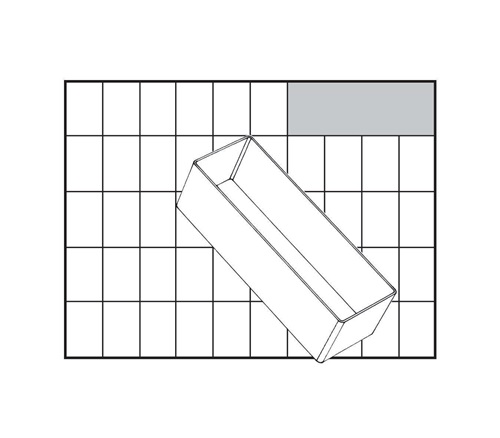 RAACO Einsatz B.55xT.157xH.69mm f.Art.Nr.871528,871553-871557,871561 Einsatz 80 BA8-2