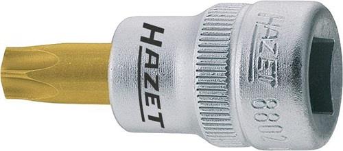HAZET Steckschlüsseleinsatz 8802-T15 3/8 Zoll 6-kant SW T50 L.43,5mm HAZET