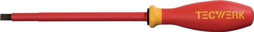 TECWERK Schraubendreher Schneiden-B.8mm Klingen-L.175mm VDE isol.TECWERK