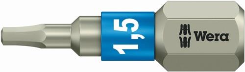 WERA Bit 3840/1 TS 1/4 Zoll 1,5mm L.25mm i6-KT.i6-KT.1,5mm WERA
