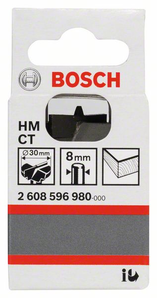 BOSCH Scharnierlochbohrer Hartmetall, 30 x 56 mm, d 8 mm