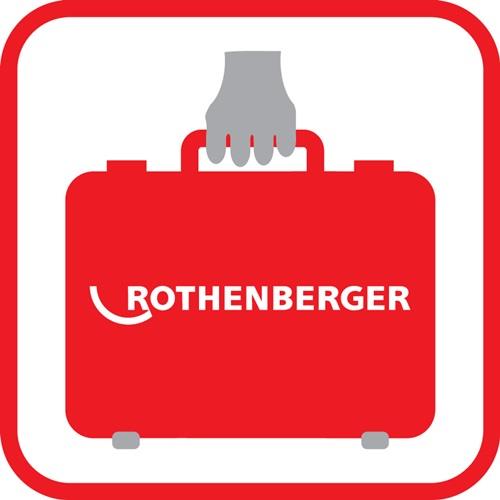 ROTHENBERGER Gewindeschneidmaschine SUPERTRONIC® 2000 Set,BSPT R 1/2-2Zoll 1010W ROTHENBERGER