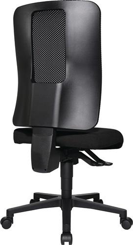 TOPSTAR Bürodrehstuhl m.Synchr.-Techn.schwarz/schwarz 460-560mm Trgf.110kg TOPSTAR