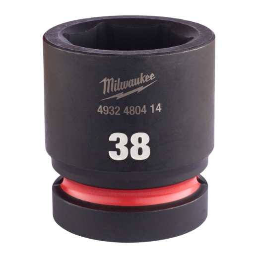 MILWAUKEE 38 x 65 mm SHOCKWAVE Schlagnuss 1" kurz
