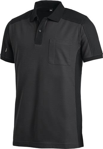 FHB Poloshirt KONRAD Gr.XXL anthrazit/schwarz FHB