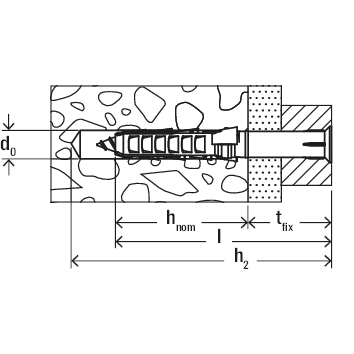 FISCHER Langschaftdübel SXR 10x180 T