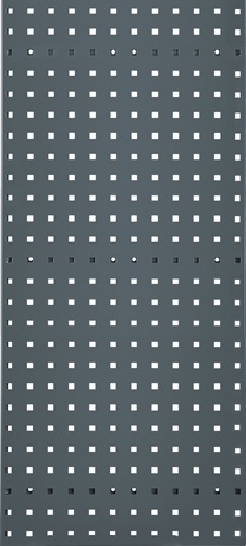 RASTERPLAN Lochplatte B450xL1000mm grau RASTERPLAN