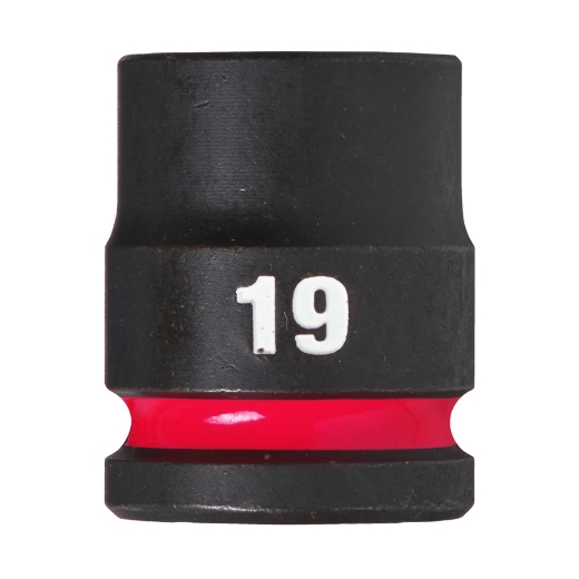 MILWAUKEE 19 x 38 mm SHOCKWAVE Schlagnuss 1/2" kurz