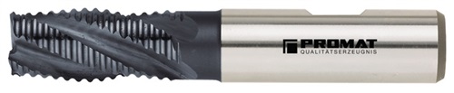 PROMAT Schaftfräser DIN 844 Typ NR D.10mm Einsatz-L.30mm HSS-Co5 TiCN Weldon PROMAT Schaftfräser DIN 844 Typ NR D.10mm Einsatz-L.30mm HSS-Co5 TiCN Weldon