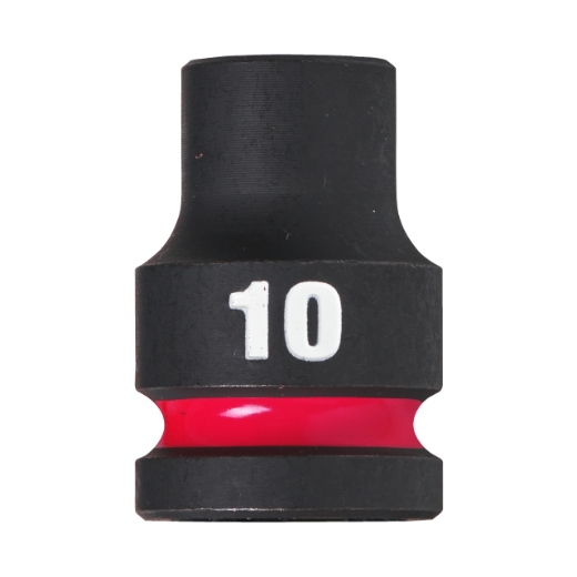 MILWAUKEE 10 x 38 mm SHOCKWAVE Schlagnuss 1/2" kurz