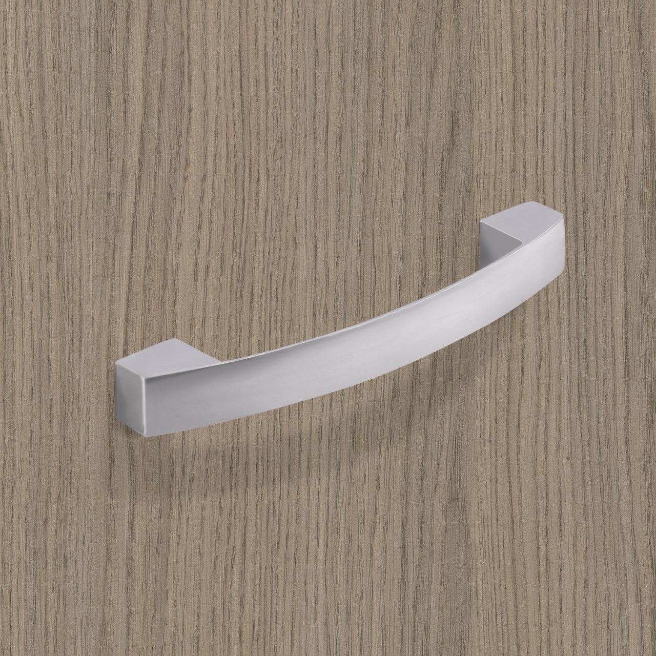 HETTICH Griff Vantania, •–• 128, L 144 mm, B 14 mm, H 27 mm, Verchromt matt, 9113210 HETTICH Griff Vantania, •–• 128, L 144 mm, B 14 mm, H 27 mm, Verchromt matt, 9113210