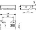 WINKHAUS Sicherheitsschließblech SBS.K.152.S, Stahl, WINKHAUS Sicherheitsschließblech SBS.K.152.S, Stahl,