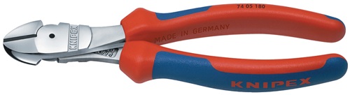 KNIPEX Kraftseitenschneider L.140mm Form 0 Mehrkomp.-Hülle KNIPEX