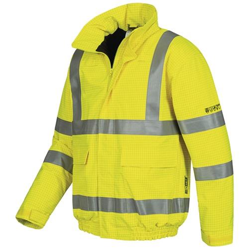 SAFESTYLE Multinorm-Pilotjacke HERIBERT Gr.M warngelb SAFESTYLE