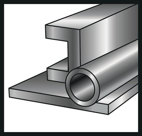 PROMAT Stichsägeblatt Gesamt-L.76,5mm Zahnt.1,2mm HSS 5 St./Karte PROMAT