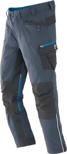 TERRAX Arbeitshose Terrax Workwear Gr.56 anthrazit/petrol TERRAX