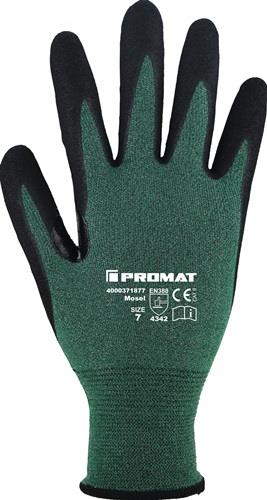 PROMAT Schnittschutzhandschuhe Mosel Gr.11 grün/schwarz EN 388 10 PA